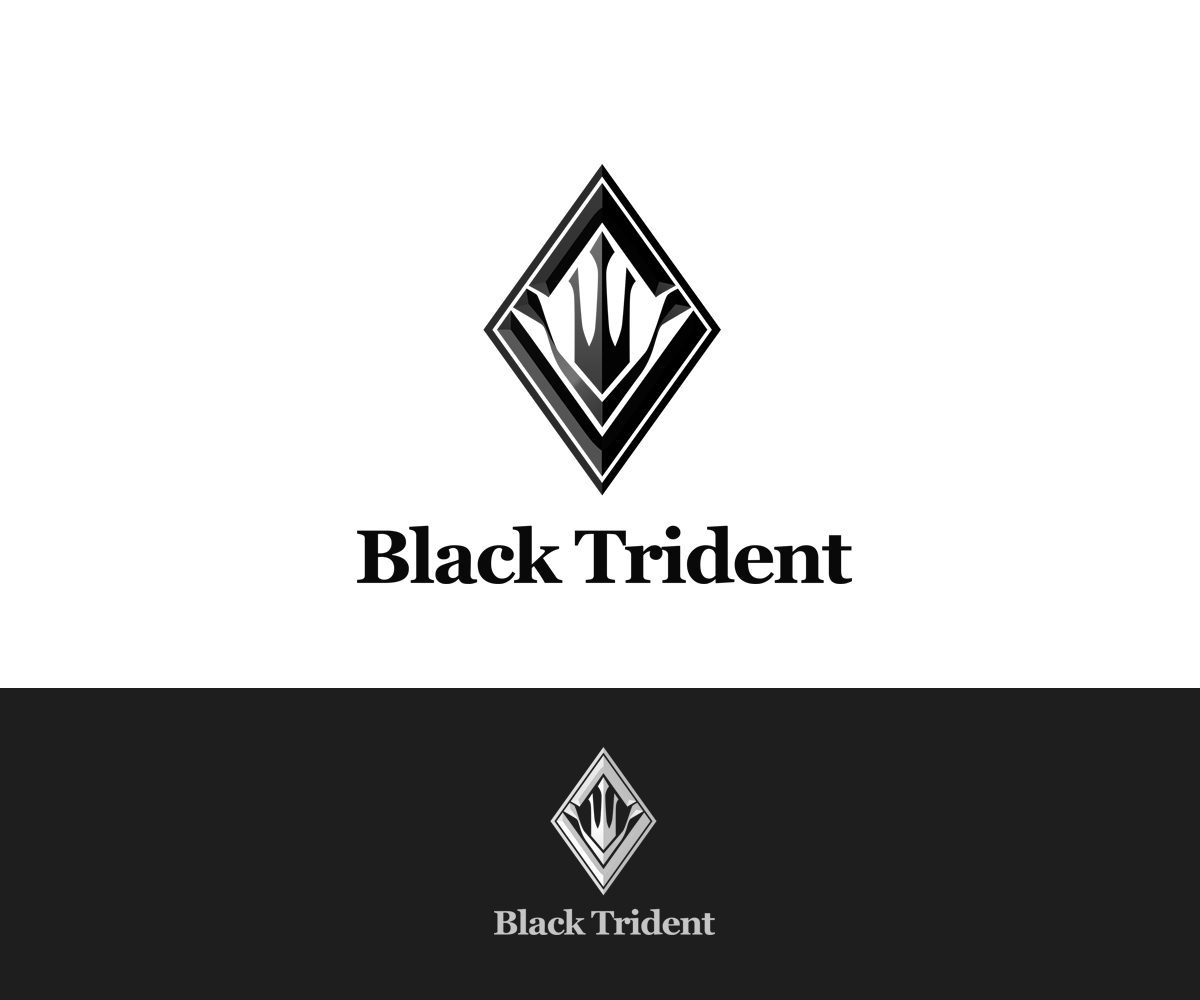 Trident Company Logo - 85 Logo Designs | It Company Logo Design Project for Black Trident