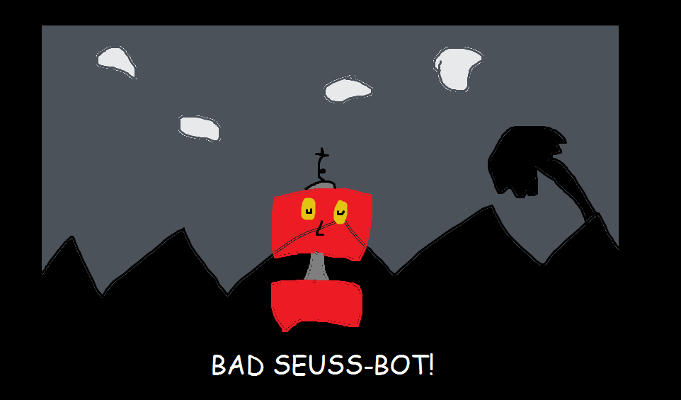 Bad Robot Logo - Blogspot Event - Bad Seuss-bot (Dr. Seuss version - Bad Robot ...