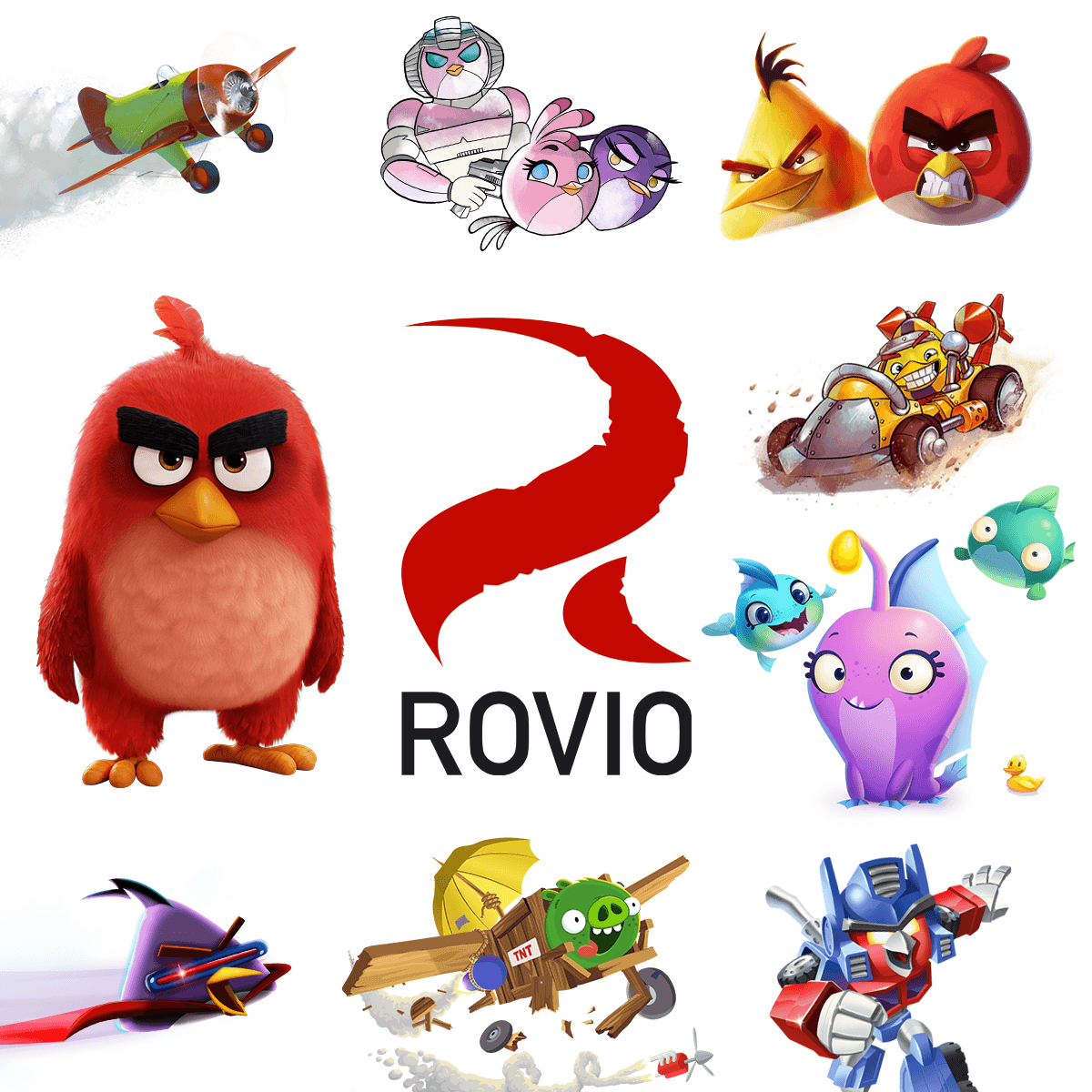 Angry Birds Go Logo - Rovio.com | The home of Rovio - maker of Angry Birds, Bad Piggies ...