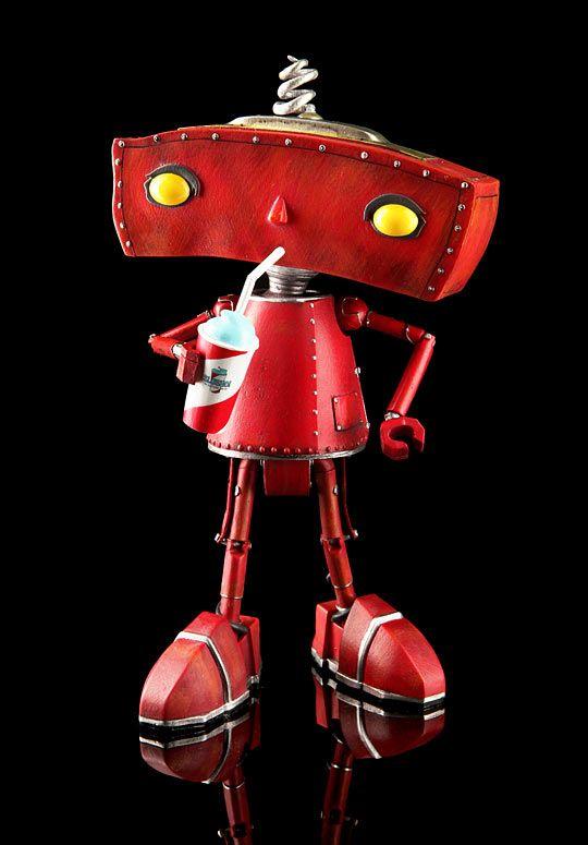 Bad Robot Logo - Limited edition Bad Robot with Slushie. $90 | Robots, Automatons ...