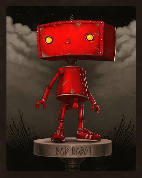 Bad Robot Productions Logo - Bad Robot - NEW TO THE MARKET ROBOTS - ALPHADROME ROBOTS AND SPACE TOYS