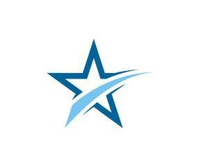 Star as Logo - Shooting star Logos