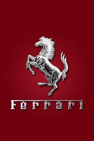 Red Ferrari Horse Logo - Italian Brands Ferrari Symbol & Horse Mascot #Ferrari #SportCars