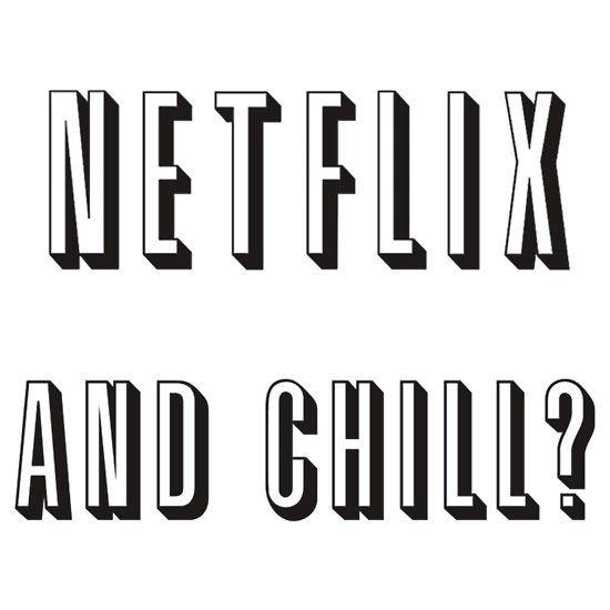 Netflix and Chill with a Black Background Logo - List of Synonyms and Antonyms of the Word: netflix black background