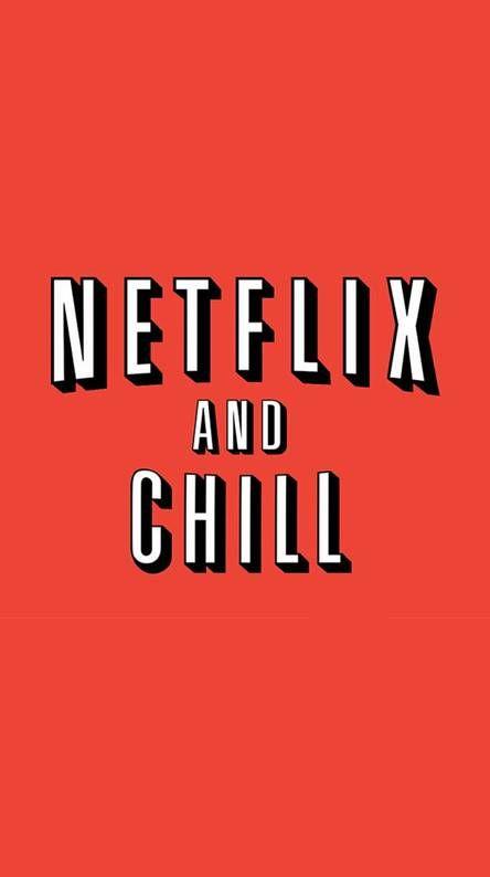 Netflix and Chill with a Black Background Logo - Netflix Wallpapers - Free by ZEDGE™