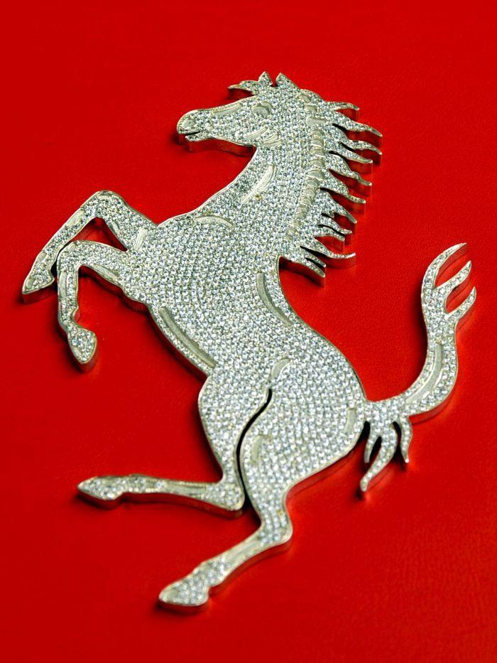 Red Ferrari Horse Logo - Ferrari book selling for $US250,000 - ABC News (Australian ...