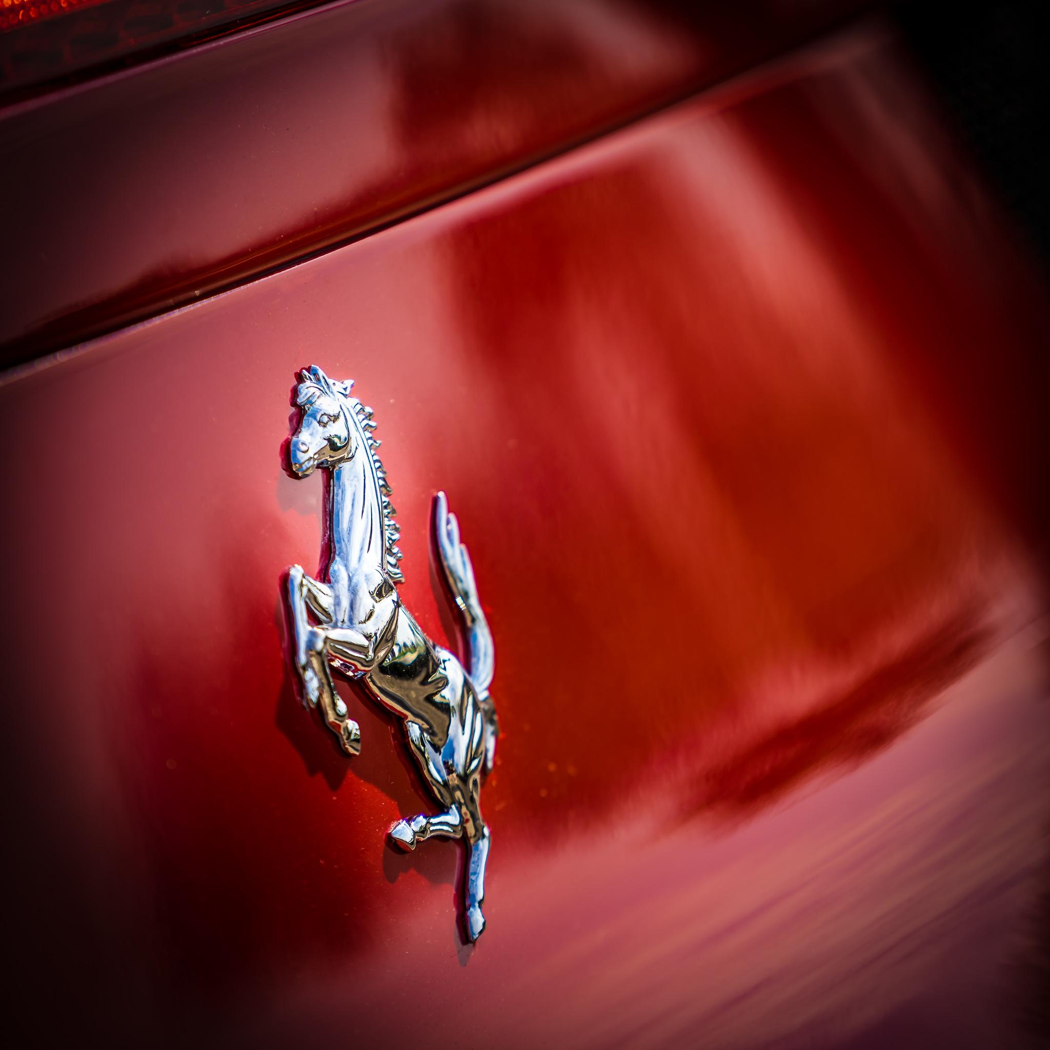 Red Ferrari Horse Logo - Picture of the Week: Ferrari's Prancing Horse. Andy's Travel Blog