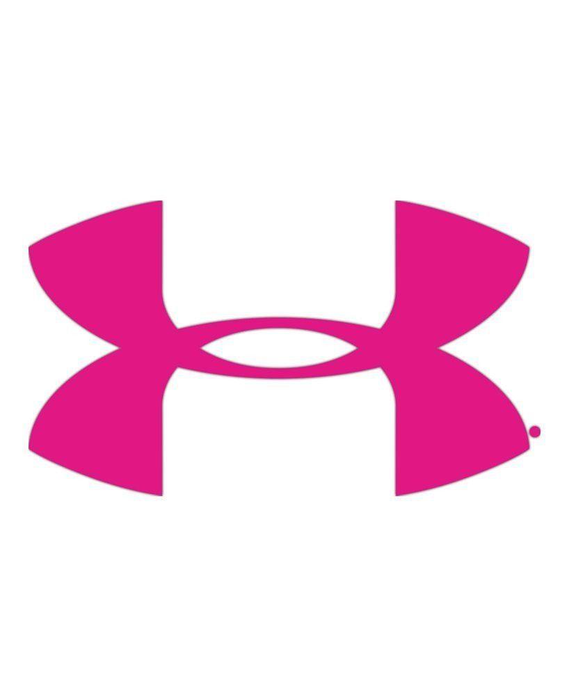 Under Armour Pink Logo - Under Armour UA Big Logo Decal Inch. Cricut Stuff