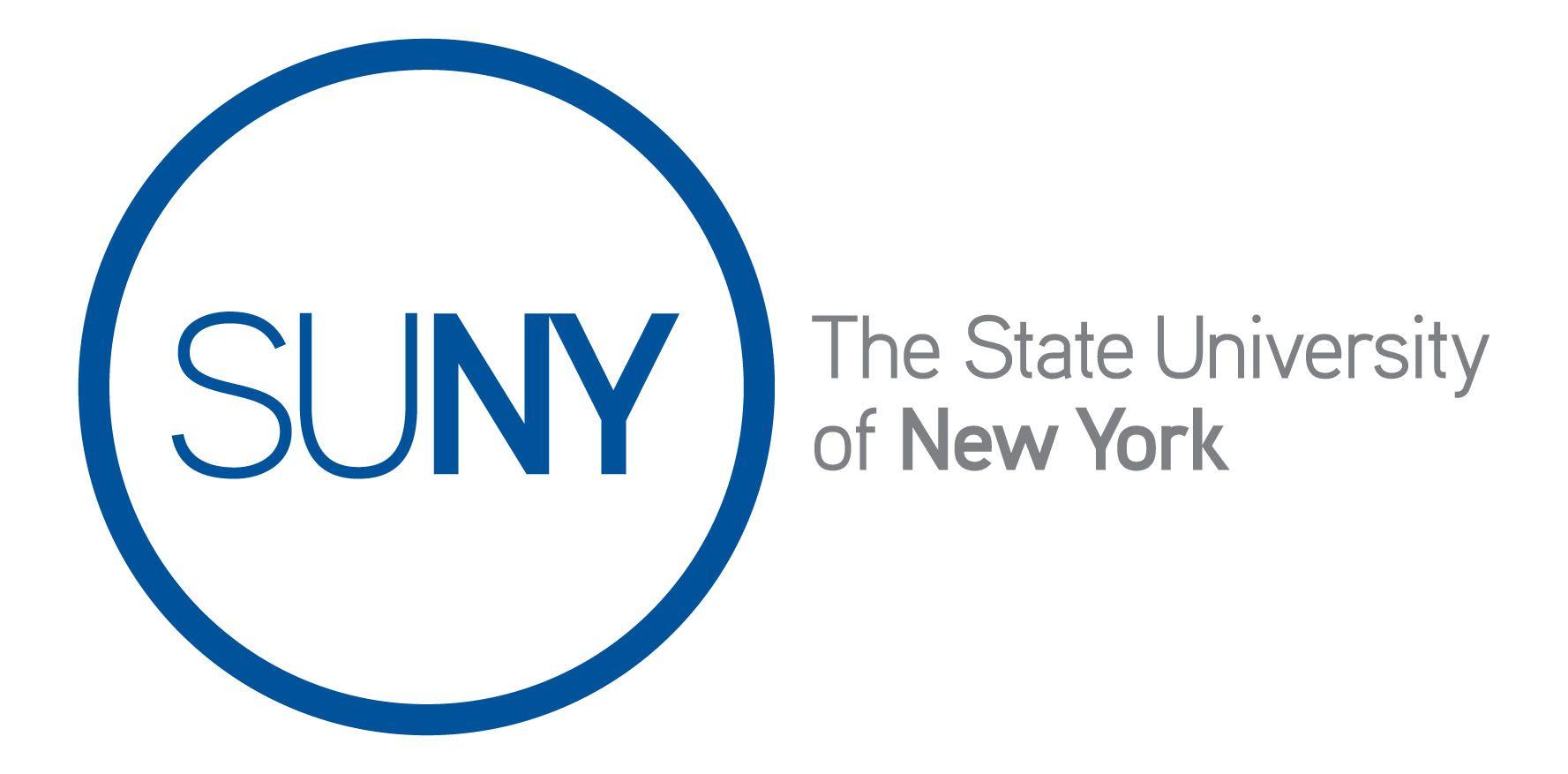 Blue Gray Circle Logo - Downloads - SUNY