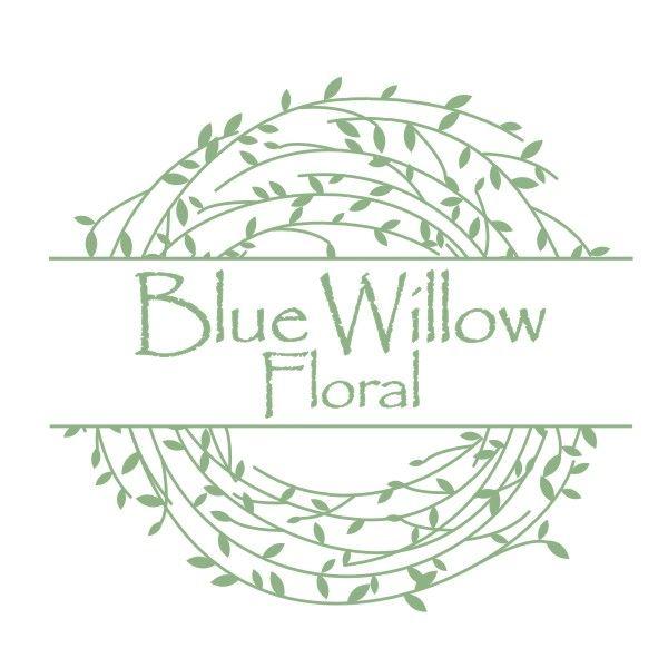 Blue Willow Company Logo - Blue Willow Floral - Florist, Gift Shop, & Home Decor