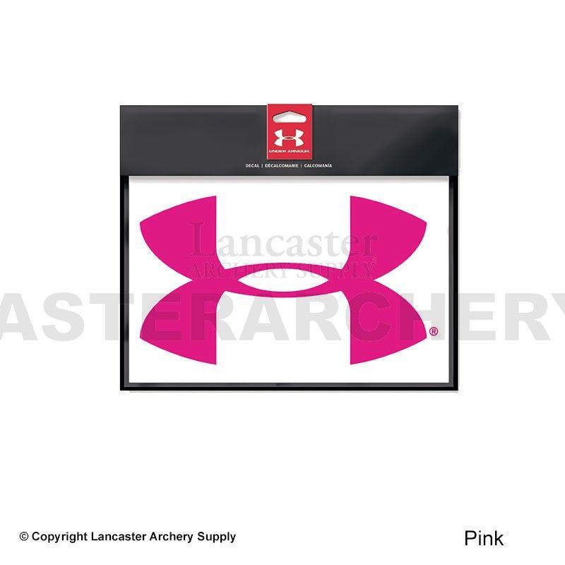 Under Armour Pink Logo - SPG Under Armour Logo 12 Decal