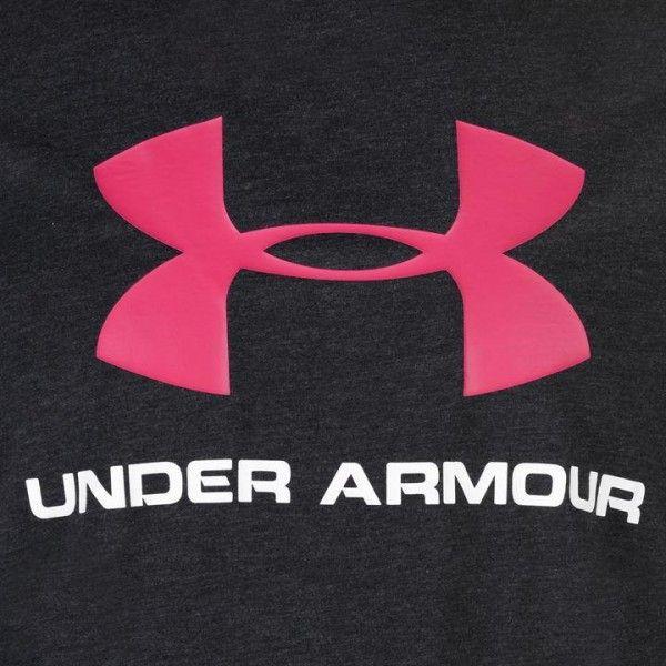 Under Armour Pink Logo - Under Armour Sportstyle Logo TShirt Mens Black/Pink Men's T-Shirts ...