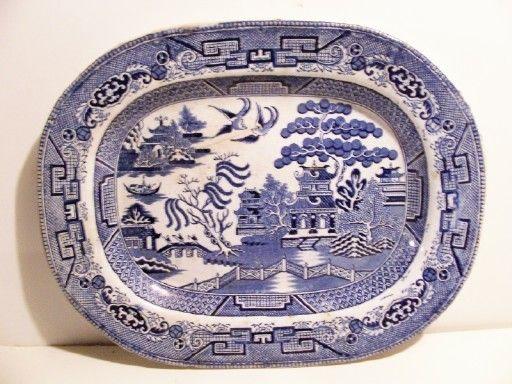 Blue Willow Company Logo - Is this Blue Willow old? - I Antique Online