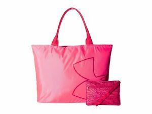 Under Armour Pink Logo - Under Armour Women's Big Logo Tote Large Compartment with Zipper