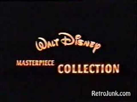 Walt Disney Masterpiece Collection Logo - 1994 Walt Disney's Masterpiece Collection logo - YouTube