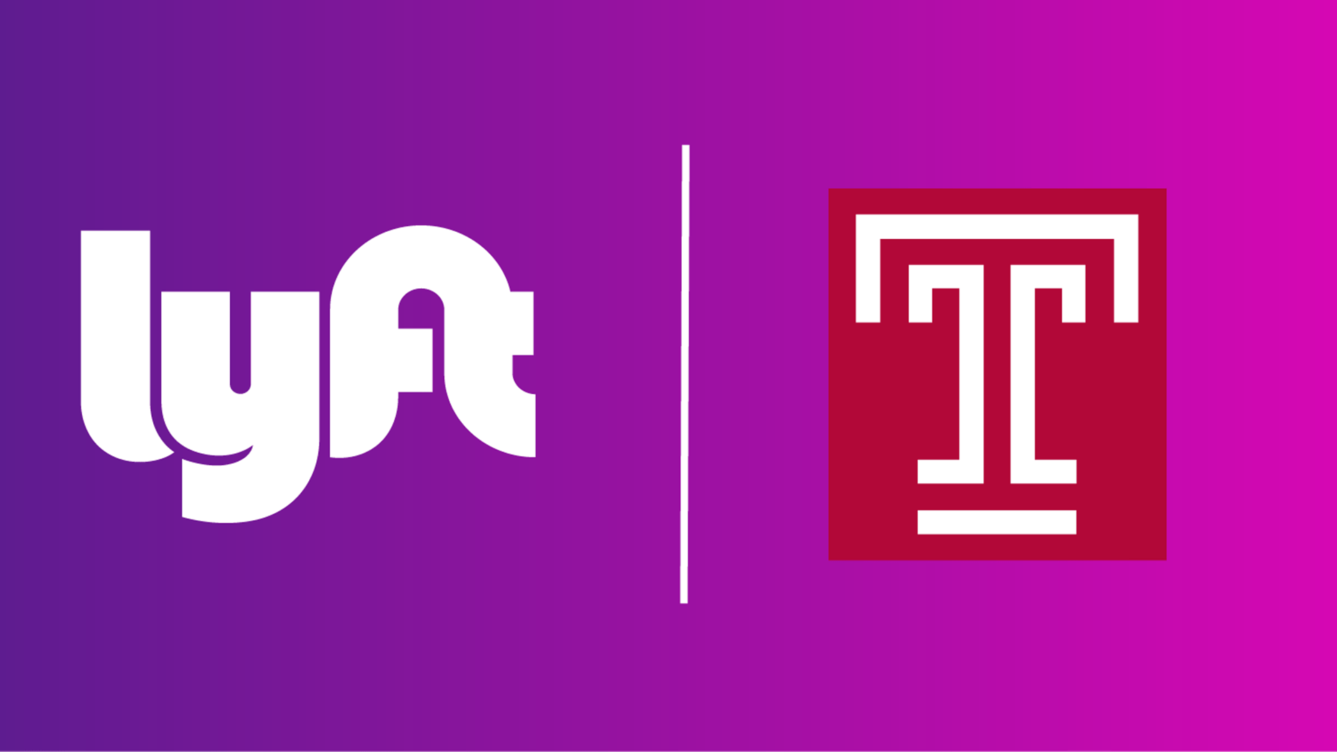 Official Lyft Logo - Lyft Named “Official Ride of the Temple Owls” - Temple University ...