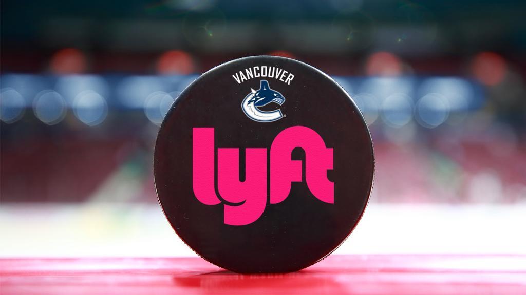 Official Lyft Logo - Canucks Draft Lyft as Official Ridesharing Partner