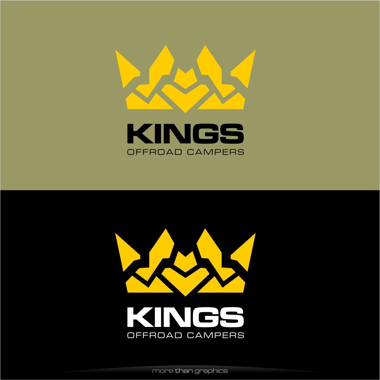 Kings Logo - 30 Bold Logo Designs | Logo Design Project for Kings Offroad Campers