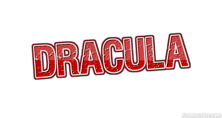 Dracula Logo - Dracula Logo. Free Name Design Tool from Flaming Text