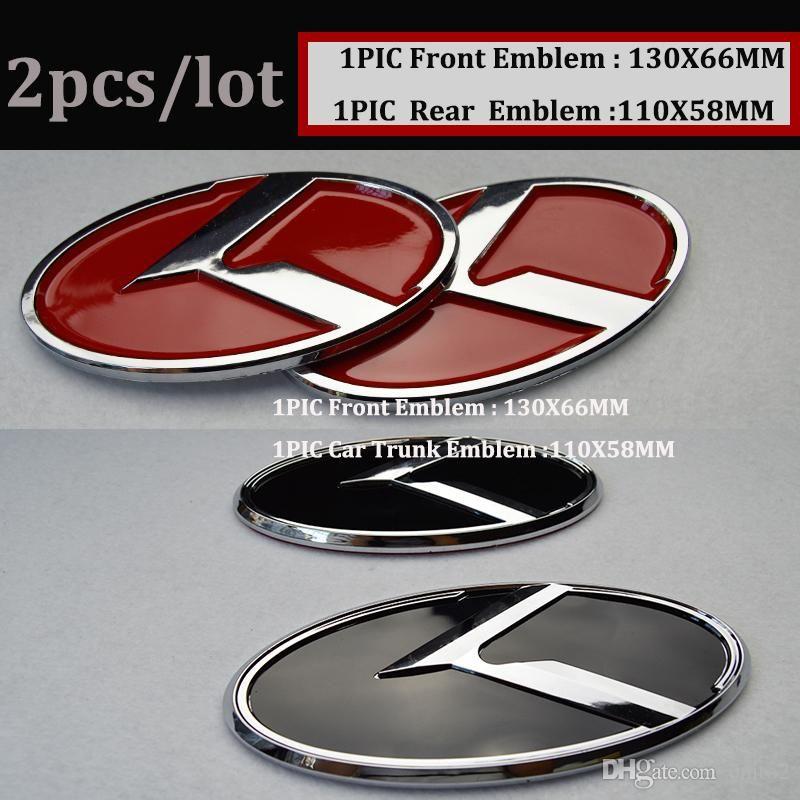 Can Car Logo - For KIA Car Trunk Emblem Logo 3D Sticker Boot Logo Hood Label Bonnet ...