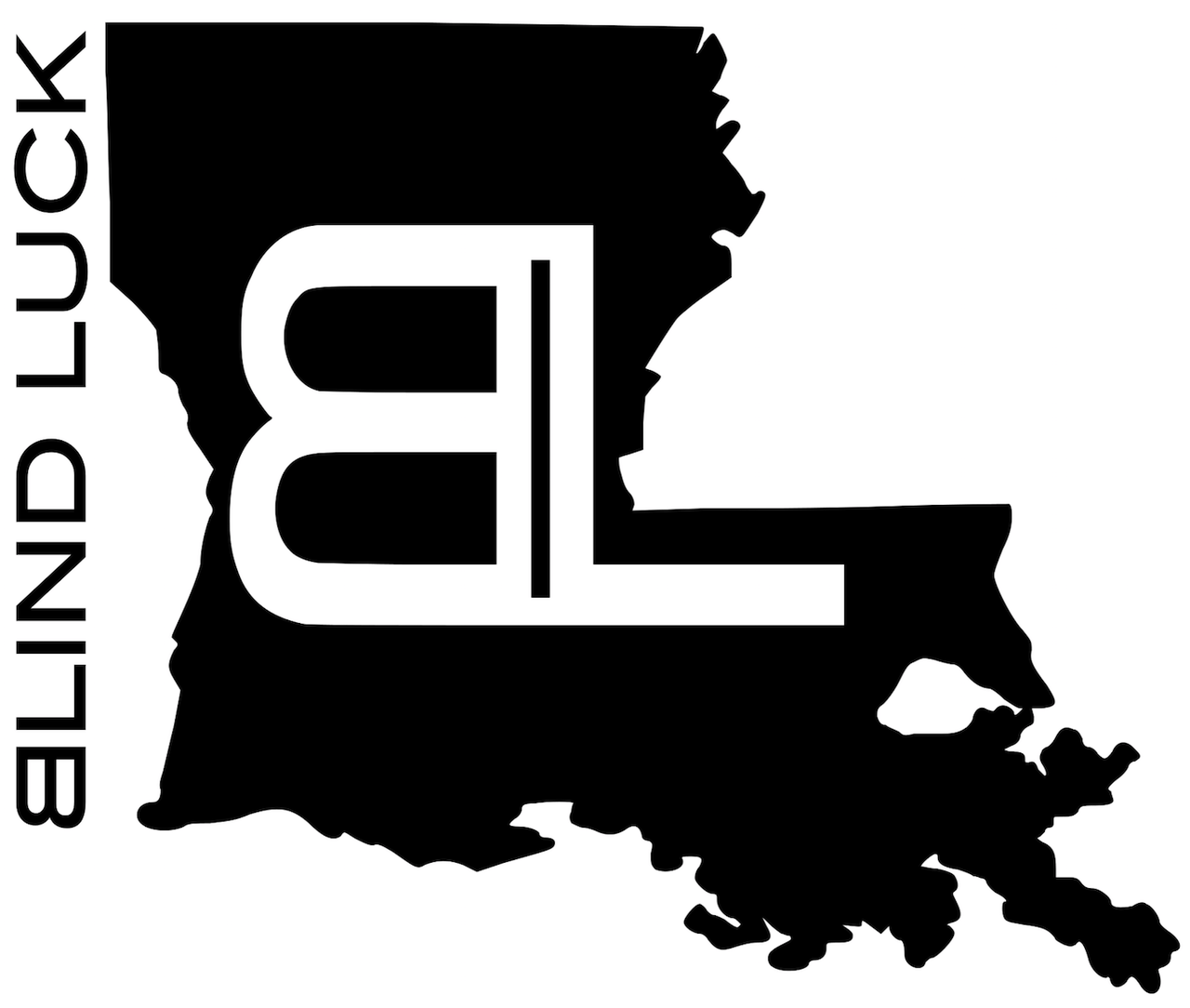 Louisiana Logo - Louisiana Logo Sticker - Blind Luck Outdoors - Outdoor Apparel, Duck ...