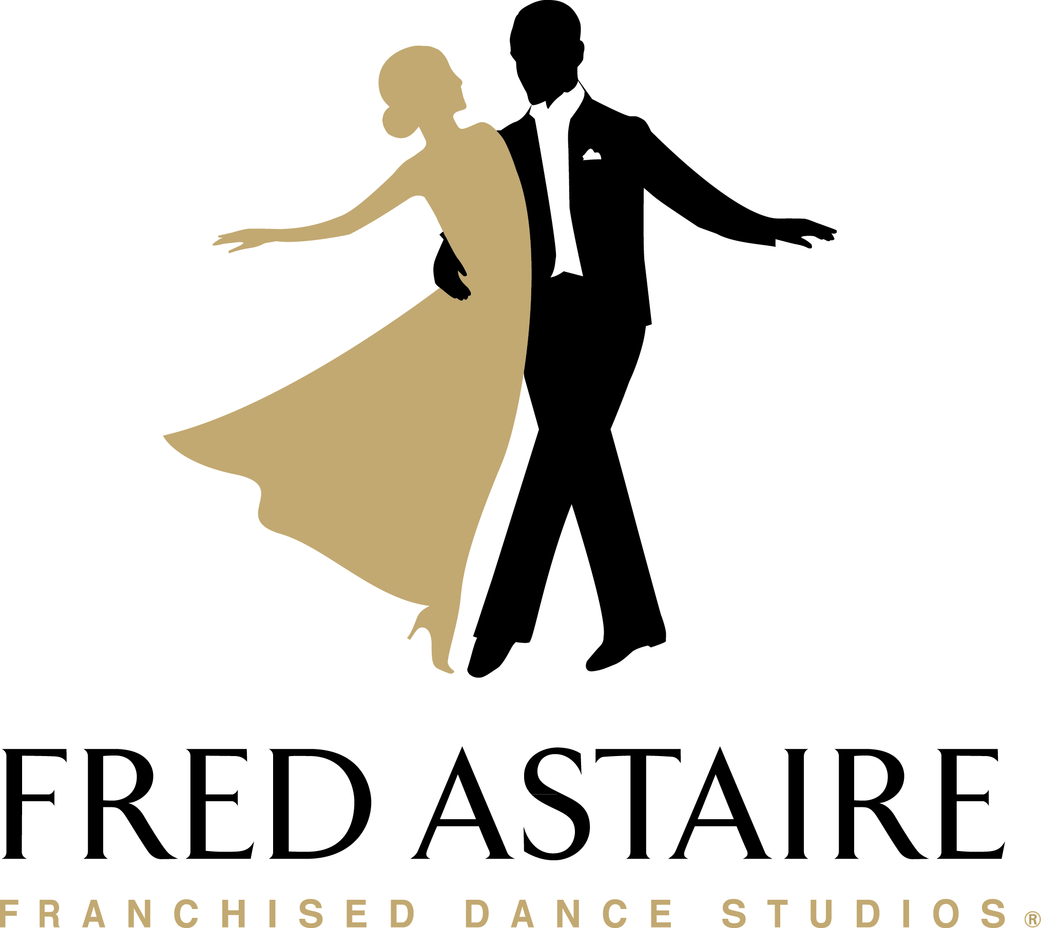 Gold Vector Logo - Black & Gold, Vector Logo. Fred Astaire Youngstown