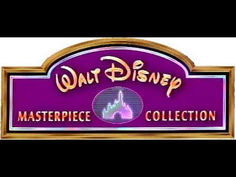Walt Disney Masterpiece Collection Logo - My Disney VHS Collection: Masterpiece Collection Titles - YouTube