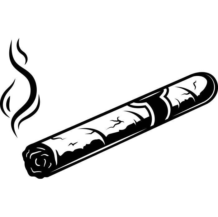 Tobacco Leaf Logo - Cigar 1 Smoking Tobacco Leaf Burning Smoke Blunt Ash Ashes | Etsy