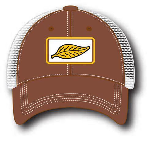 Tobacco Leaf Logo - Tobacco Leaf Logo Trucker Hat