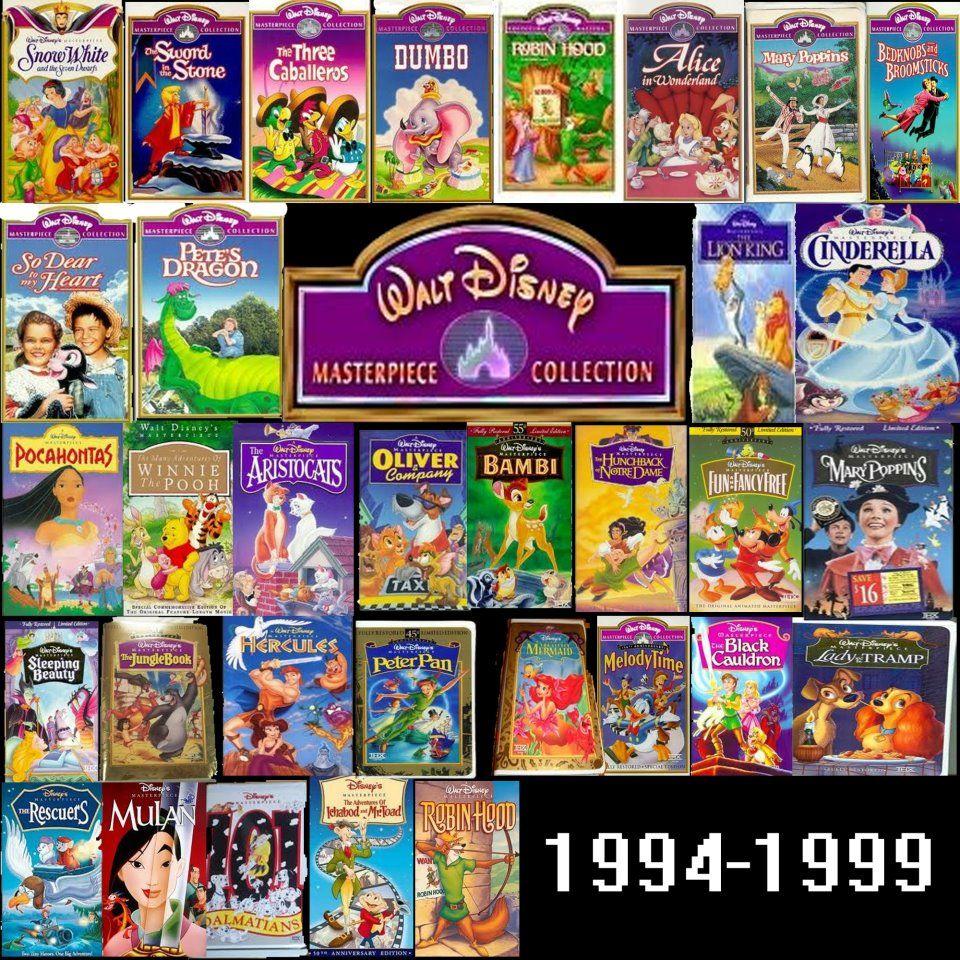Walt Disney Classics VHS Logo - Walt Disney Masterpiece Collection!