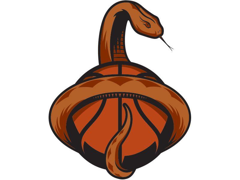 L Basketball Logo - Copperhead Basketball Logo