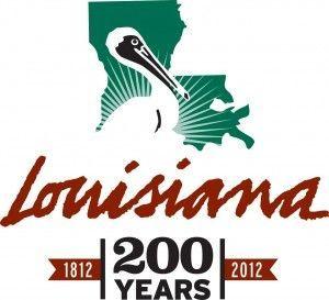 The Louisiana Logo - Louisiana Statehood Bicentennial logo symbolized with pelican ...