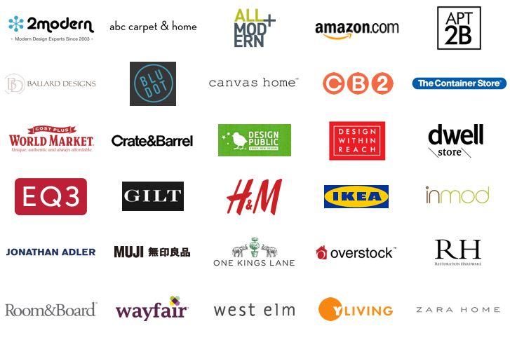 Shopping Brand Logo - Best Online Furniture Stores - Freshome Shopping Guide