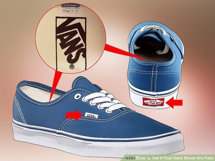 Fake Vans Logo - 3 Ways to Tell if Your Vans Shoes Are Fake - wikiHow