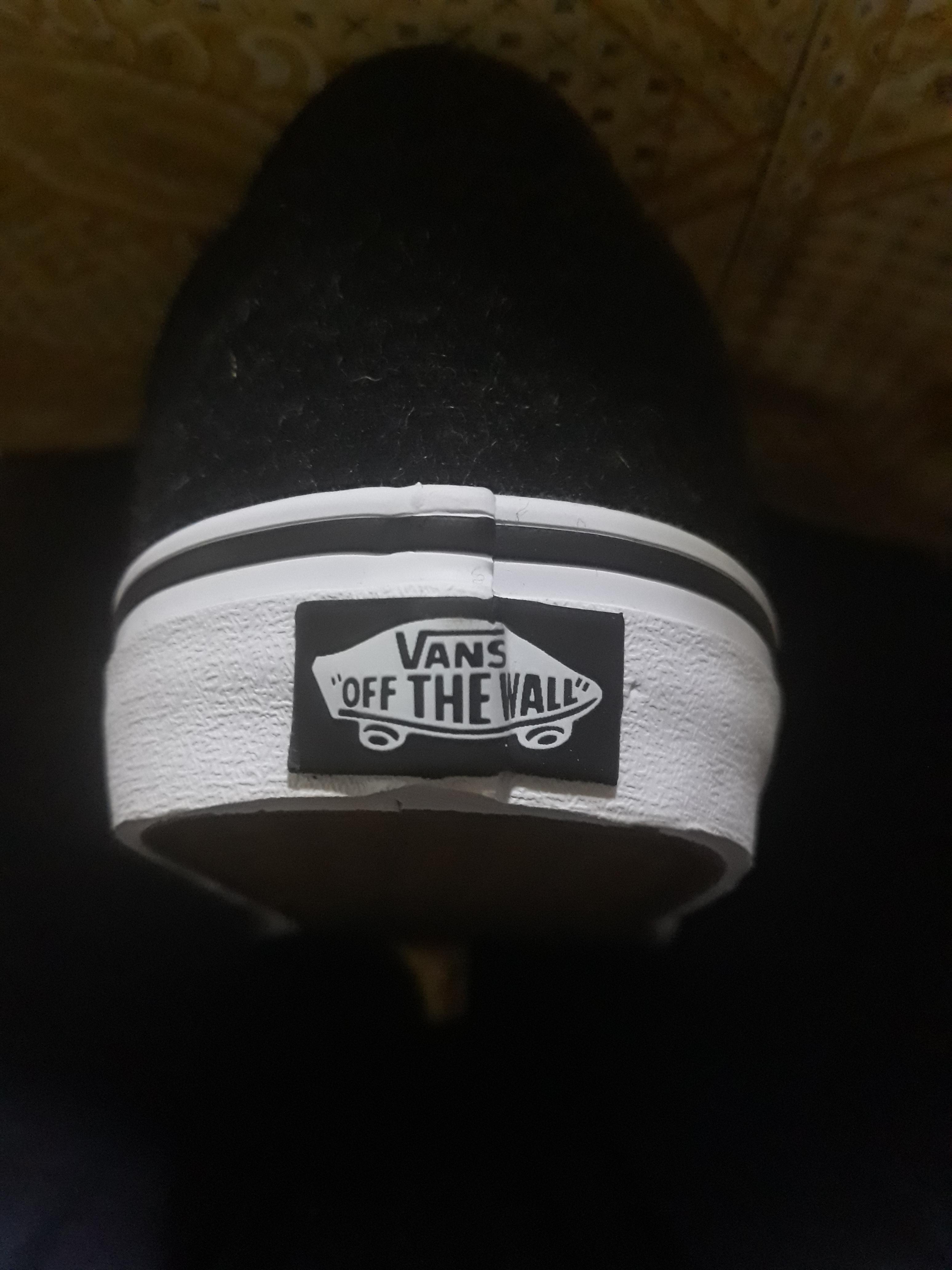 Fake Vans Logo - Is having a black logo in the back being fake? (Vans Atwood) : Vans