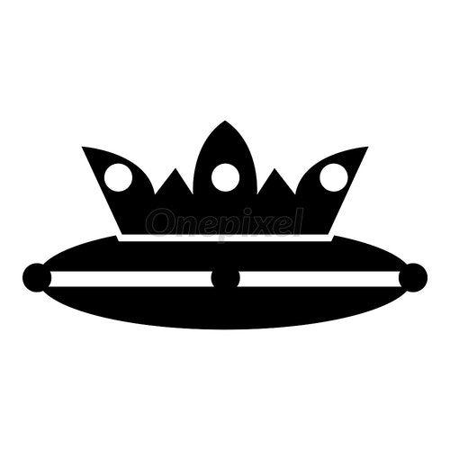 1743 Crown Logo - Crown on a pillow icon, simple style - 4022758 | Onepixel