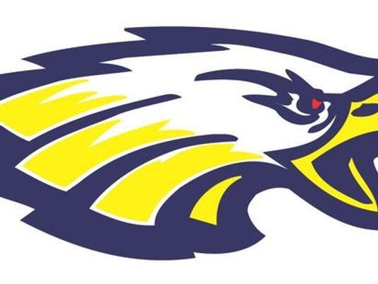Naples High School Eagle Logo - PrepZone: Six Golden Eagles sign at Naples High School