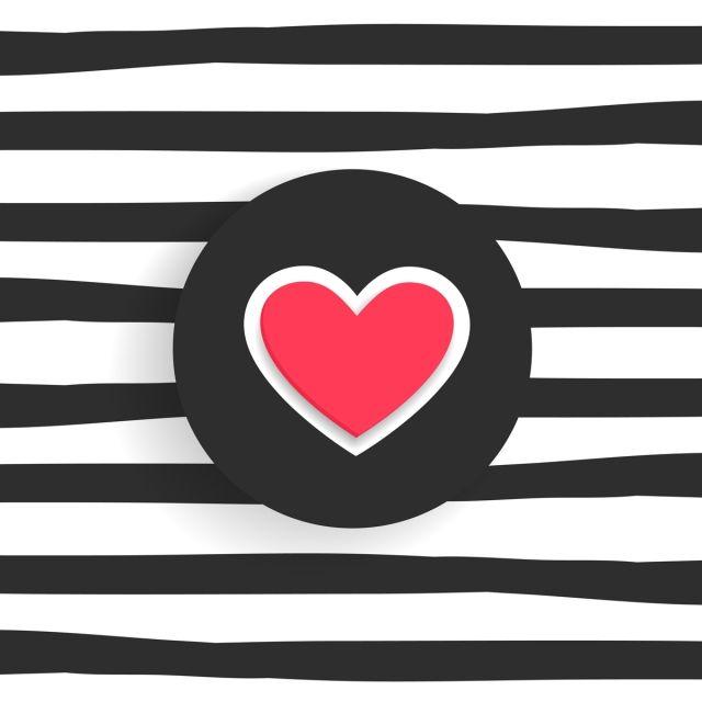 Black and Red Heart Logo - Black And White Red Heart, Happy, Valentines, Happy Valentines Day