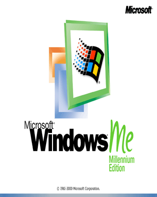 Windows Me Logo - Orginal Startup Screen For Windows Me Screenshot Files.com