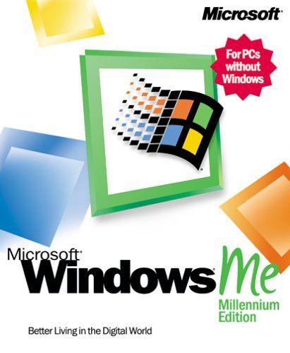 Microsoft Windows Me Logo - Amazon.com: Microsoft Windows Millennium Edition [Old Version]