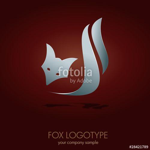 Silver Fox Logo - Logo Silver Fox. Voncept of cunning # Vector Stock image