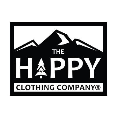Mountain Clothing Logo - Mountain-Tree Logo Back Print Men's Bi-Blend T-Shirt - The Happy ...
