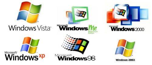 Windows Me Logo - All Windows versions