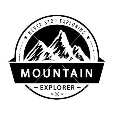 Mountain Clothing Logo - Mountain logo emblem adventure retro vector | ski trip t shirt ...