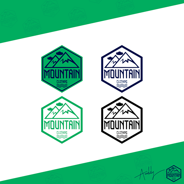 Mountain Clothing Logo - Logo | Mountain Clothing on Pantone Canvas Gallery