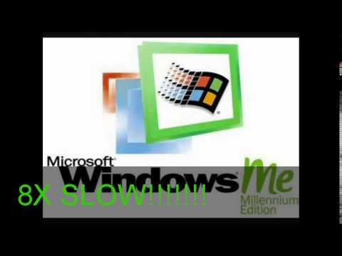 Windows Me Logo - Windows Me Logo Slow Down 2x Slow 4x Slow And 8X SLOW!!!!!!! - YouTube