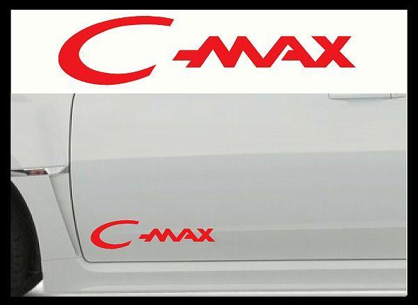 Ford C-Max Logo - FORD C MAX CAR BODY DECALS