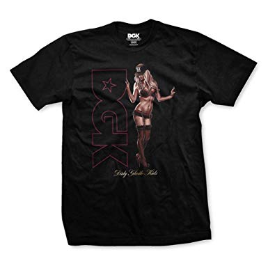 Mickey DGK Logo - DGK Men's Support Short Sleeve T Shirt Black 3XL | Amazon.com