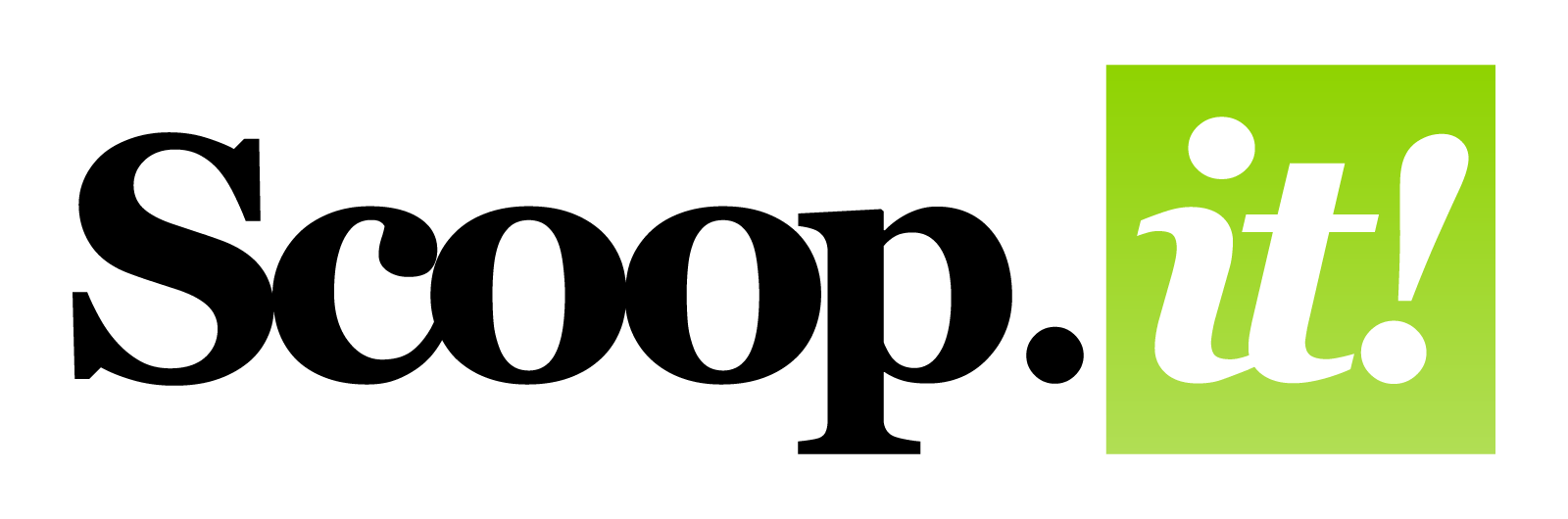 Scoop.it Logo - Just scoop.it