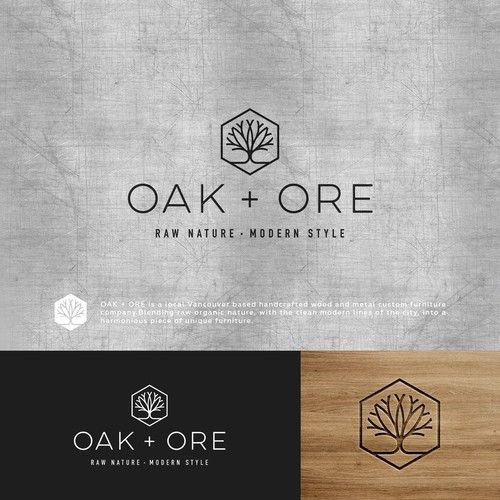 Nature Company Logo - Design a modern logo for hand crafted wood and metal furniture ...